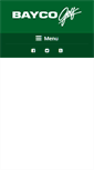 Mobile Screenshot of baycogolf.com
